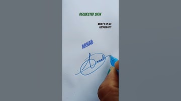 Arnab #signature creator #art #autograph #calligraphy #sign#youtubeshorts .