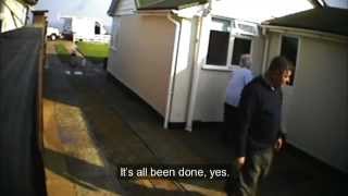 BBC Rogue Traders Update  Driveway laying (Eddie Green) Part 2/3