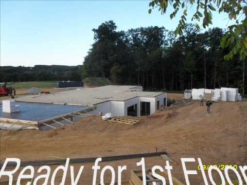 Largest ICF Concrete House in Maryland - INTEGRASPEC WALLS