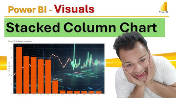 3 Stacked Column chart Visuals in Power BI