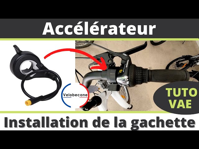 Pourquoi et comment installer un accélérateur poignée pour vélo électrique  Hitway ?
