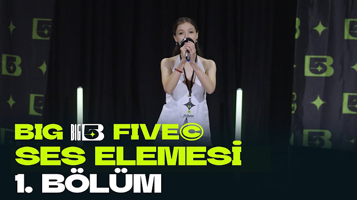 Big5 Türkiye | Ses Elemesi 1. Bölüm
