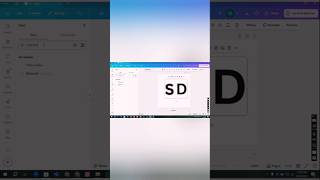 SD Logo Design in Canva #Logo #Design #canva #shorts