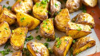 Crispy Oven Roasted Potatoes – The Mushroom Den