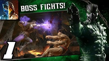 MORTAL KOMBAT : The Ultimate Fighting - new Update Gameplay  walkthrough  (android iOS) part  1