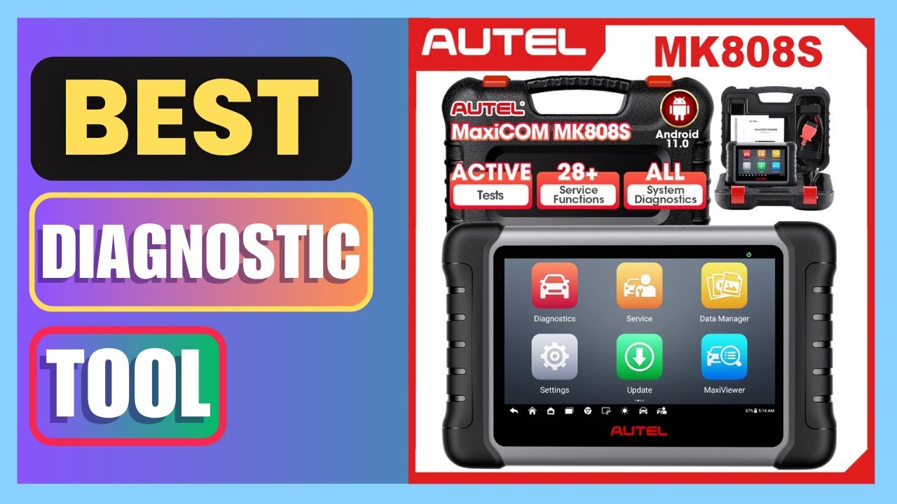 Best Autel MaxiCOM MK808S Car Diagnostic Scanner Review