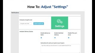 How to Adjust the Settings on LiveSell