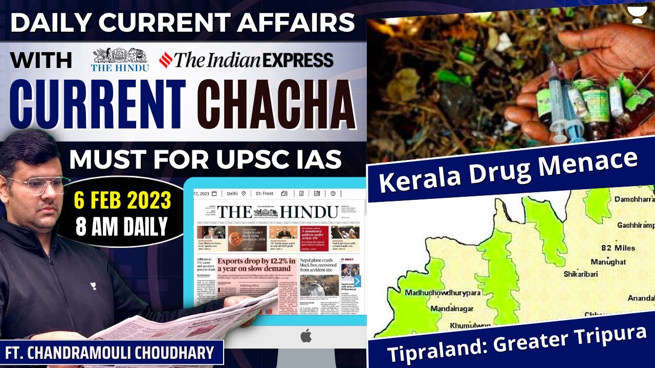 Daily Current Affairs with Current Chacha | 6 Feb 2023 | The Hindu ...