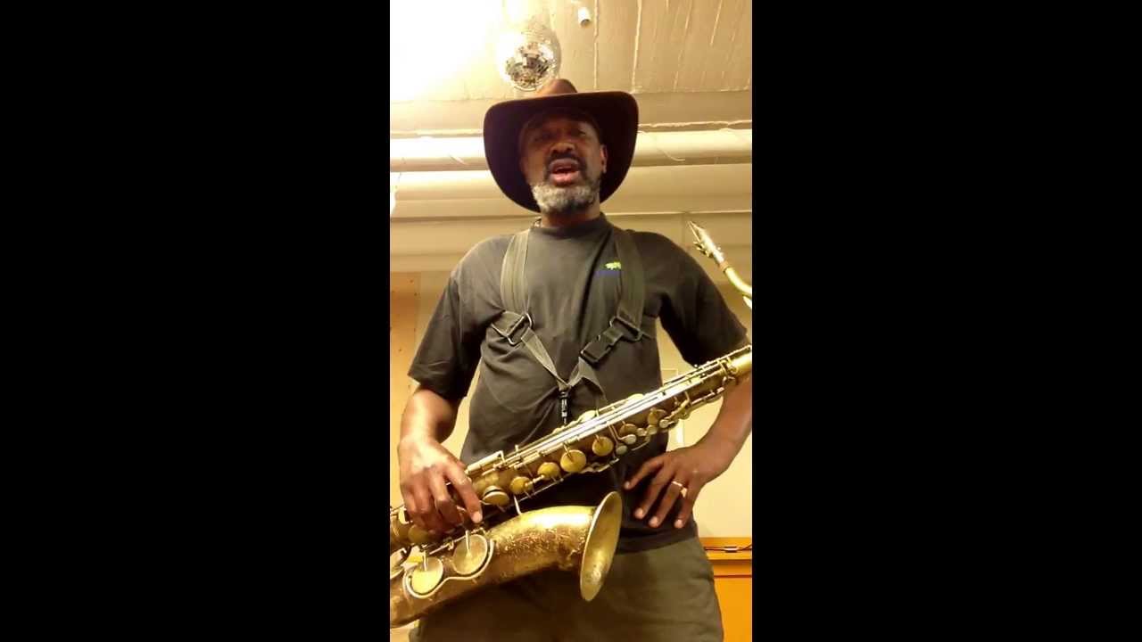 Real Blues Saxophone lesson 4 YouTube