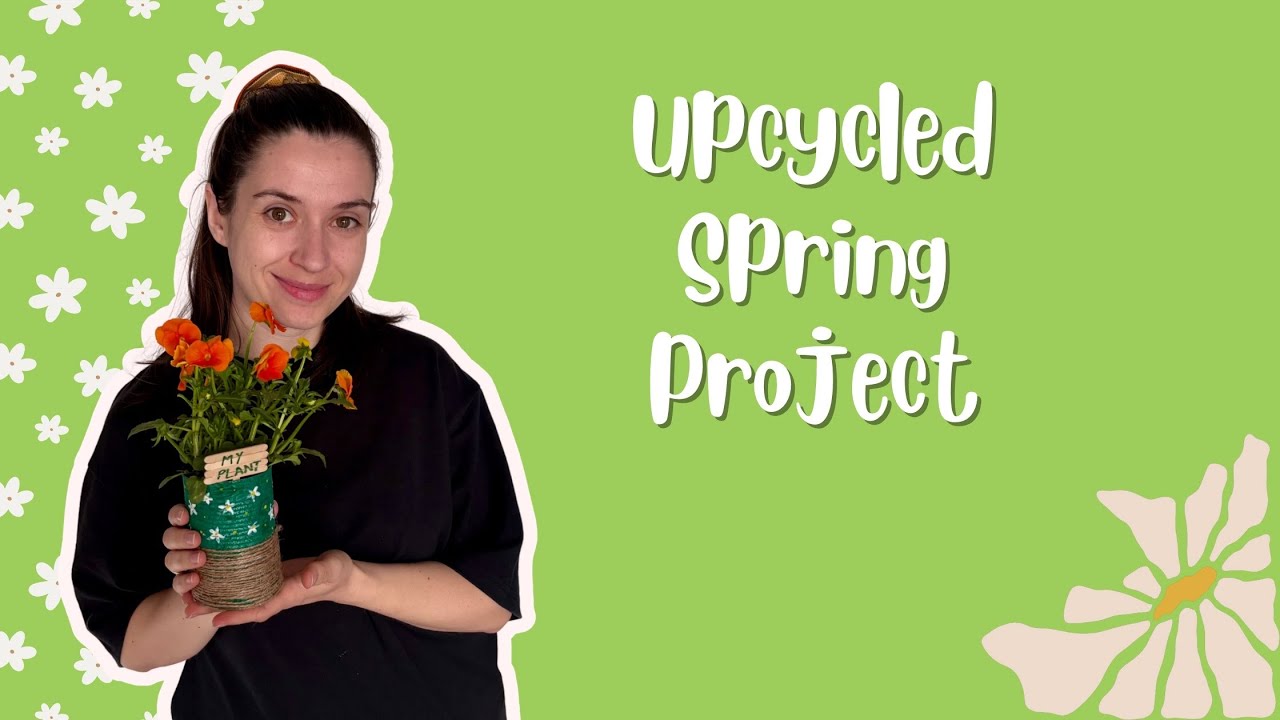 DIY Spring Recycle Craft for Preschool