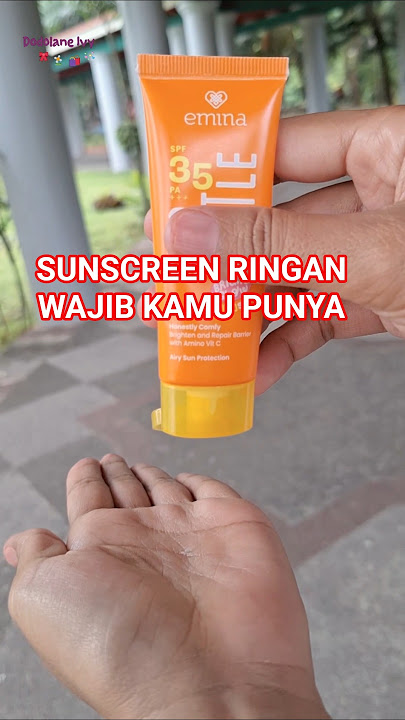 Sunscreen Emina ini Rekomendasi Banget (๐Link Bio 133) #shorts #shortvideo #shortsfeed