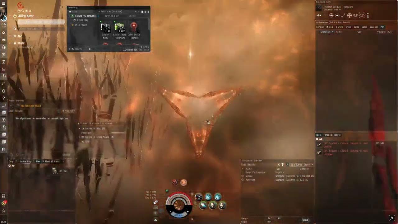 Eve Online Day 1 Alpha Gallente Incursus T0 abyssal fits for Firestorm