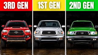 We Tested 1st Gen, 2nd Gen & 3rd Gen Toyota Tacoma's After 200,000 Miles — A Clear Winner