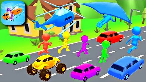 Shape-Shifting Games All Levels Gameplay iOS,Android Mobile Walkthrough Stick Run Max Level KDIWHI