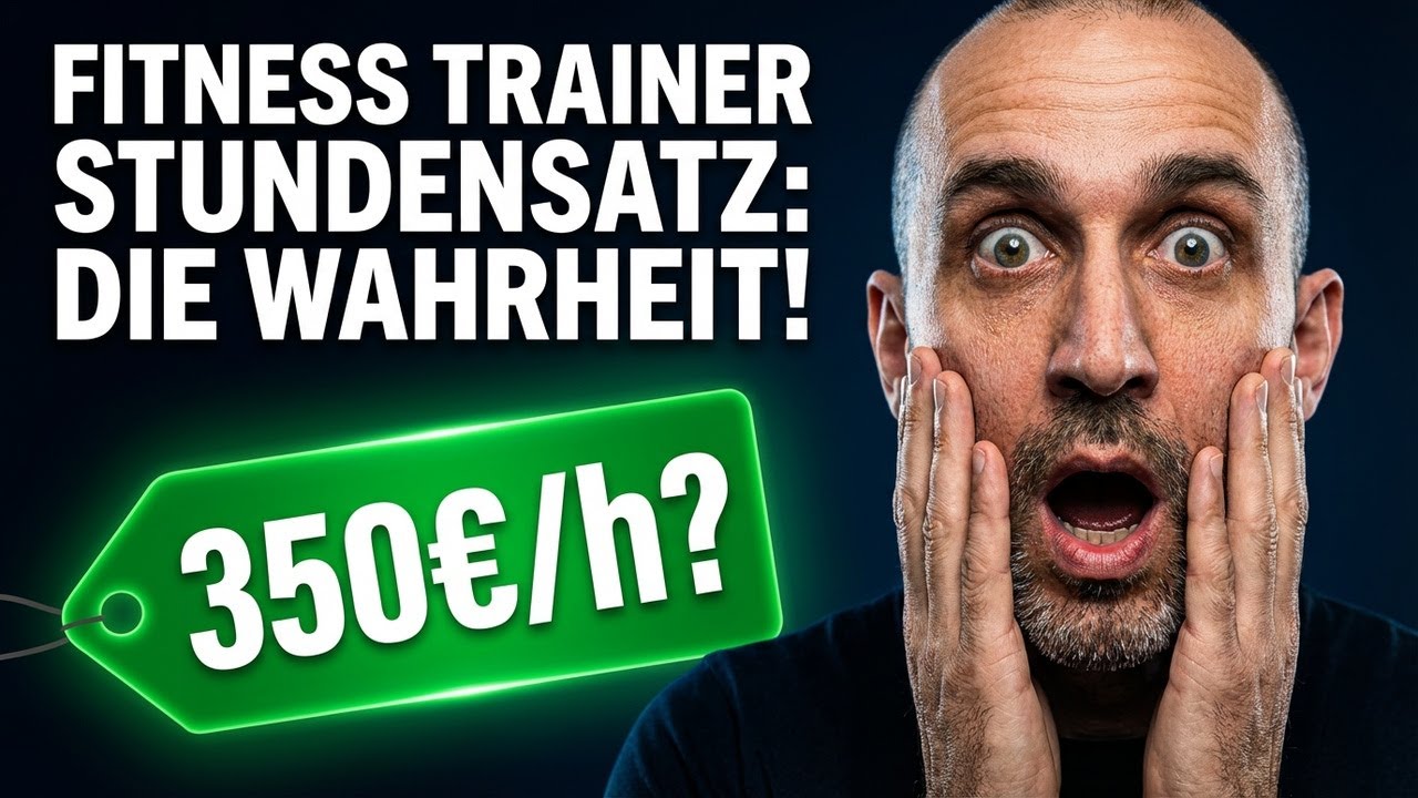 Fitness Trainer Stundensatz: Was verdienen die besten wirklich? – Video ansehen