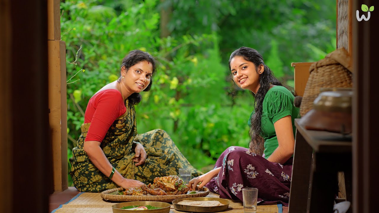 "Flavorful Village Style Whole Chicken Recipe in Rainy Day | Village Style Whole Chicken Roast.