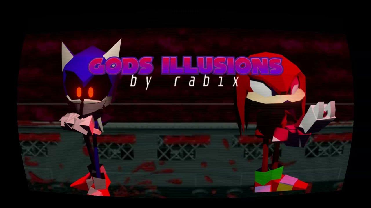 Gods illusions a silly sonic exe song featuring knuckles youtube