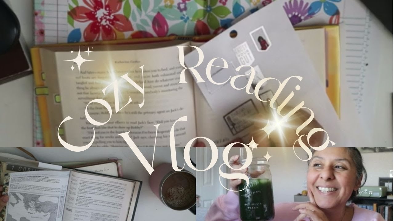 Уютный видеоблог о чтении во время болезни