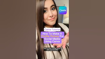 Hoe maak je een profielfoto voor sociale media met Canva!