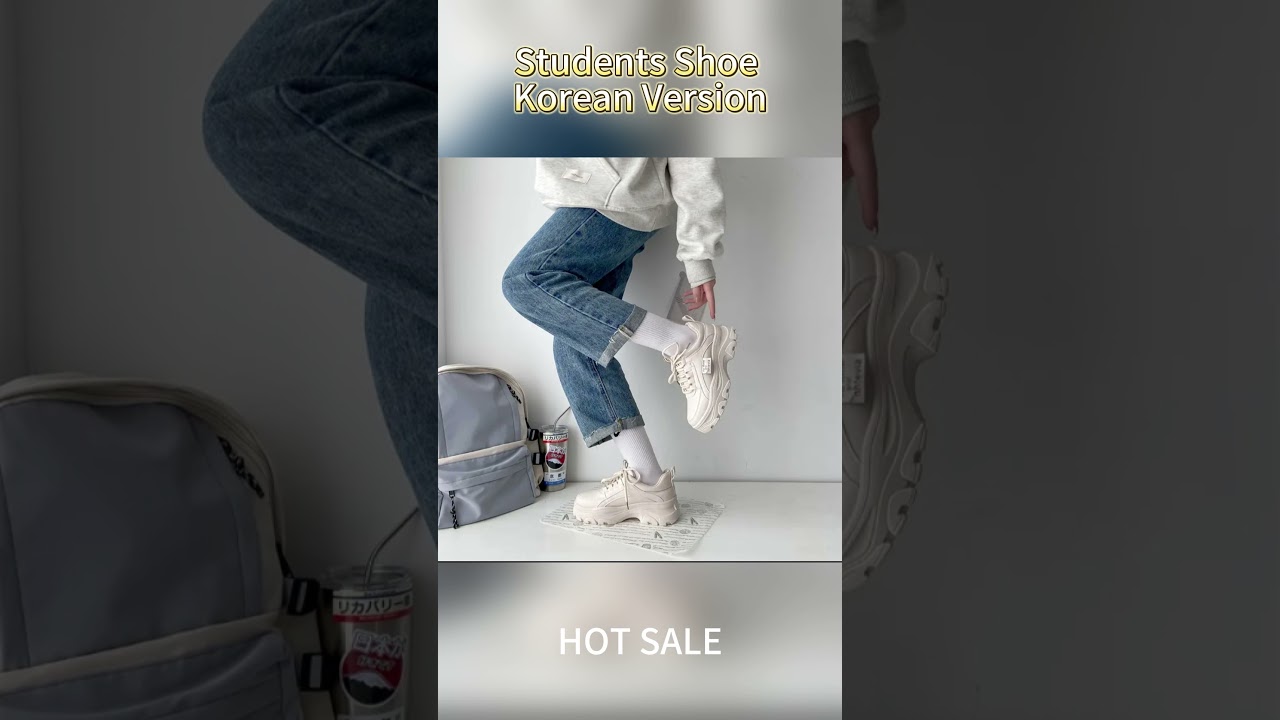 Students Shoe Korean Version