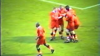 Carlisle United 1 V Blackpool 2 Mon 1St January 1996 Division 2