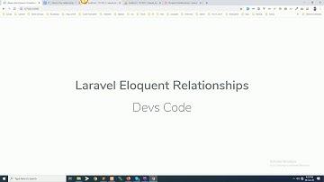 #1- One to One relationship | hasOne() & belongsTo() | Laravel Eloquent Relationships