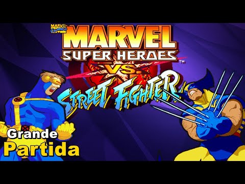 Grande Partida! - Marvel Super Heroe vs Street Fighter.