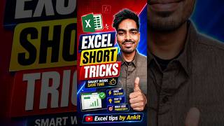Excel Short Tricks Most Important Tricks #excel #viral #trending #latest #reels #shorts #ytshorts