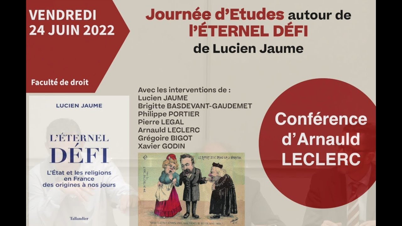 Communication d'Arnauld Leclerc