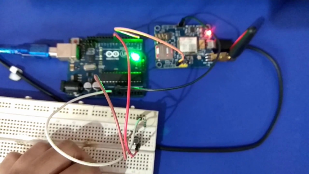 Interfacing GSM Module with Arduino - YouTube