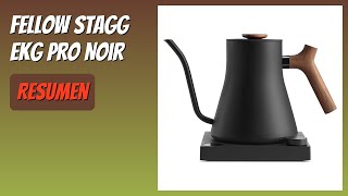 RESEÑA (2026) : Fellow Stagg EKG Pro Noir. DETALLES