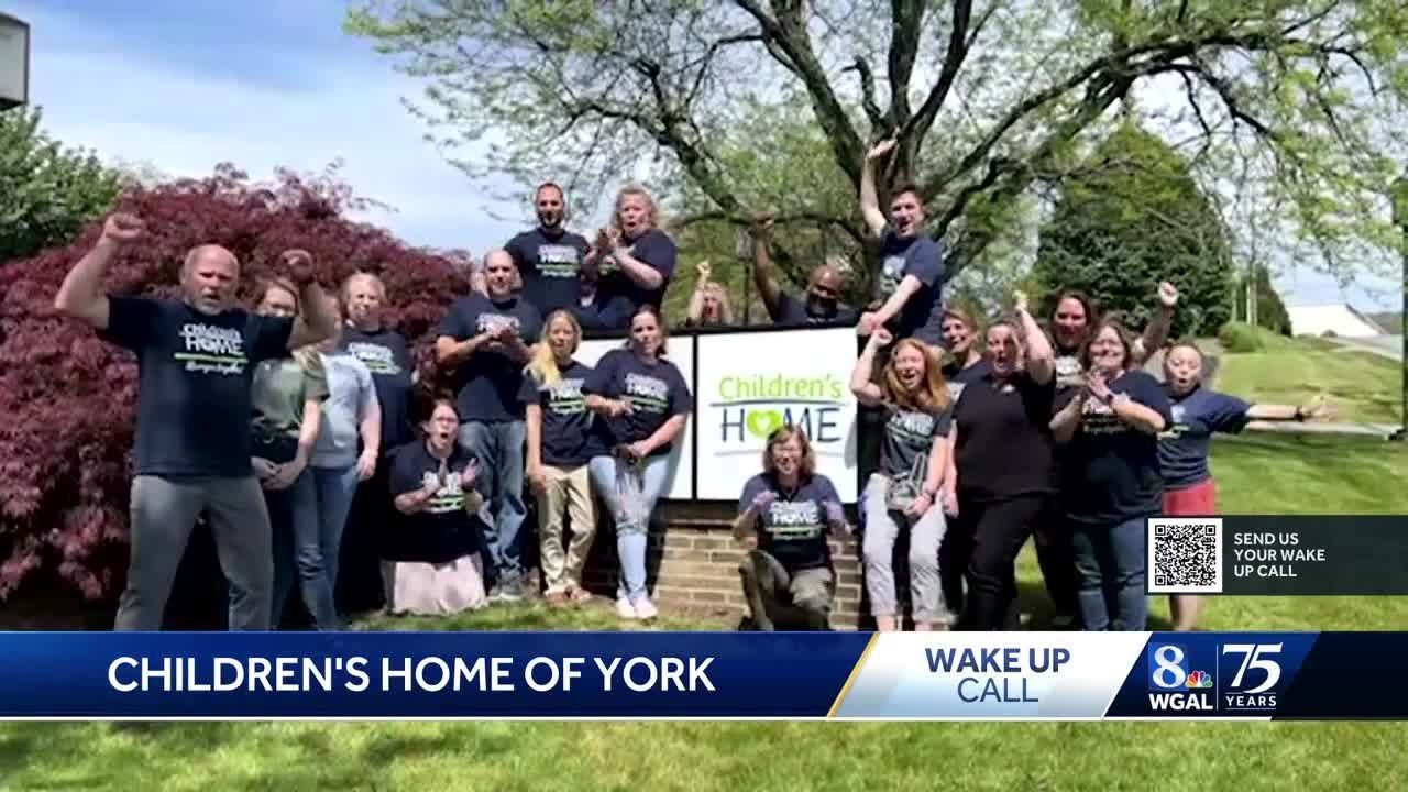 Children's Home of York share a Wake Up Call for WGAL News 8 Today