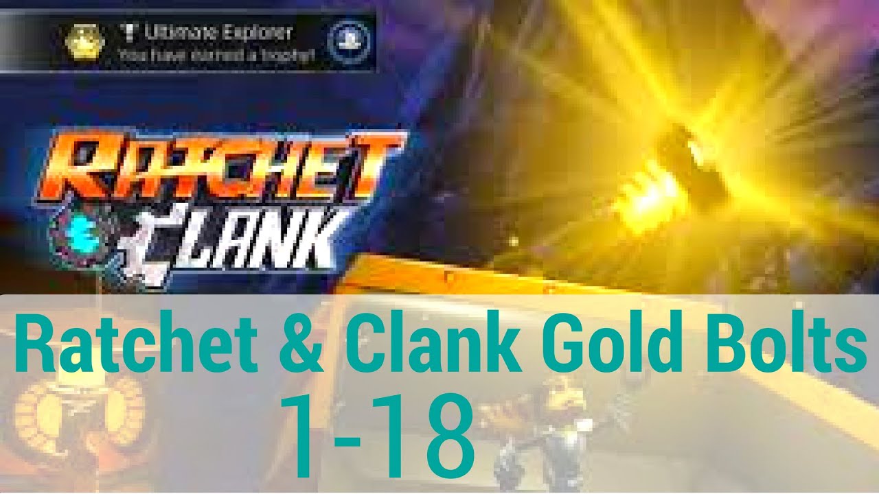 Ratchet&Clank Gold Bolt Locations 118 YouTube