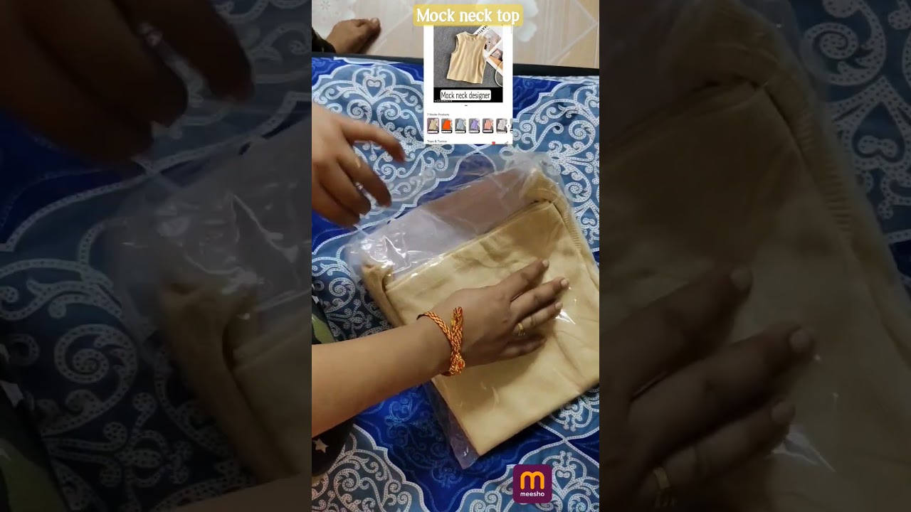 Meesho Mock neck top 🫰 