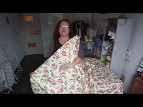 Идея сшить пододеяльник из сатина и перкали.