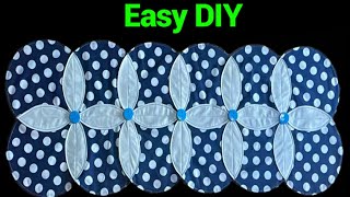 How To Make Fabric Table Runner/Easy DIY Fabric Tablecloth Placemat Sewing Tutorial 4 Beginner(#24)