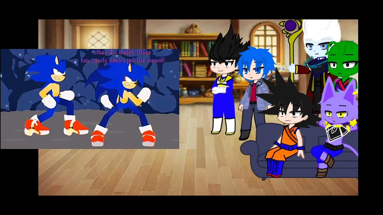 react to sonic (frontiers) vs sonic Black