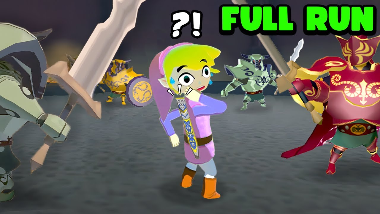 Wind Waker but it's Randomized and you have NO SWORD (FULL RUN)