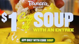 PANERA BREAD COMMERCIAL 2025 | PANERA BREAD: $1 CUP OF SOUP | PANERA BREAD 