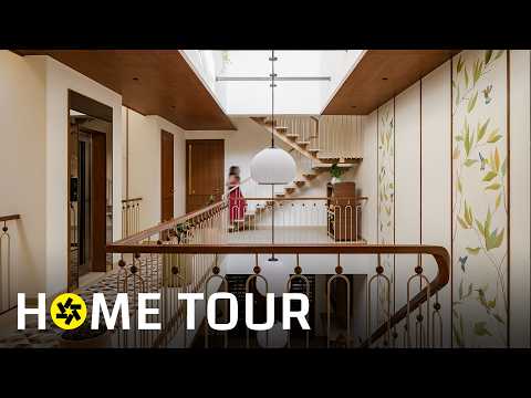 This 1,800 Sq. Ft. Compact Home Gets Enough Light Despite a Narrow Plot (House Tour)