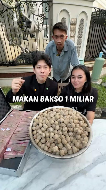 1 BIJI BAKSO = 1 JUTA