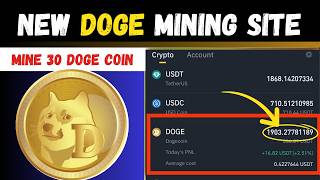 Free Doge Coin Mining Website 2026 🤑 | Crypto Cloud Mining | Crypto Mining Platform