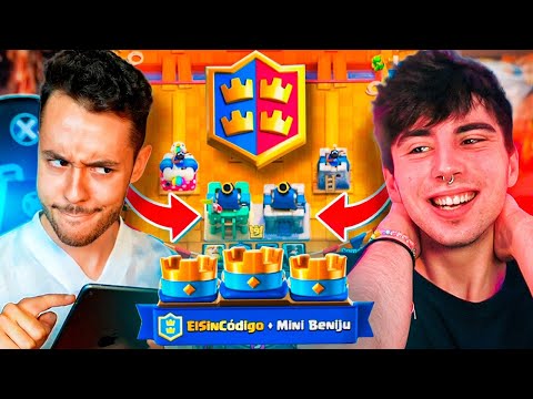 BENIJU AND GREFG PLAY TOGETHER IN CLASH ROYALE - TheGrefg