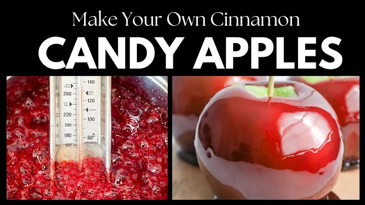 Making Delicious Cinnamon Candy Apples