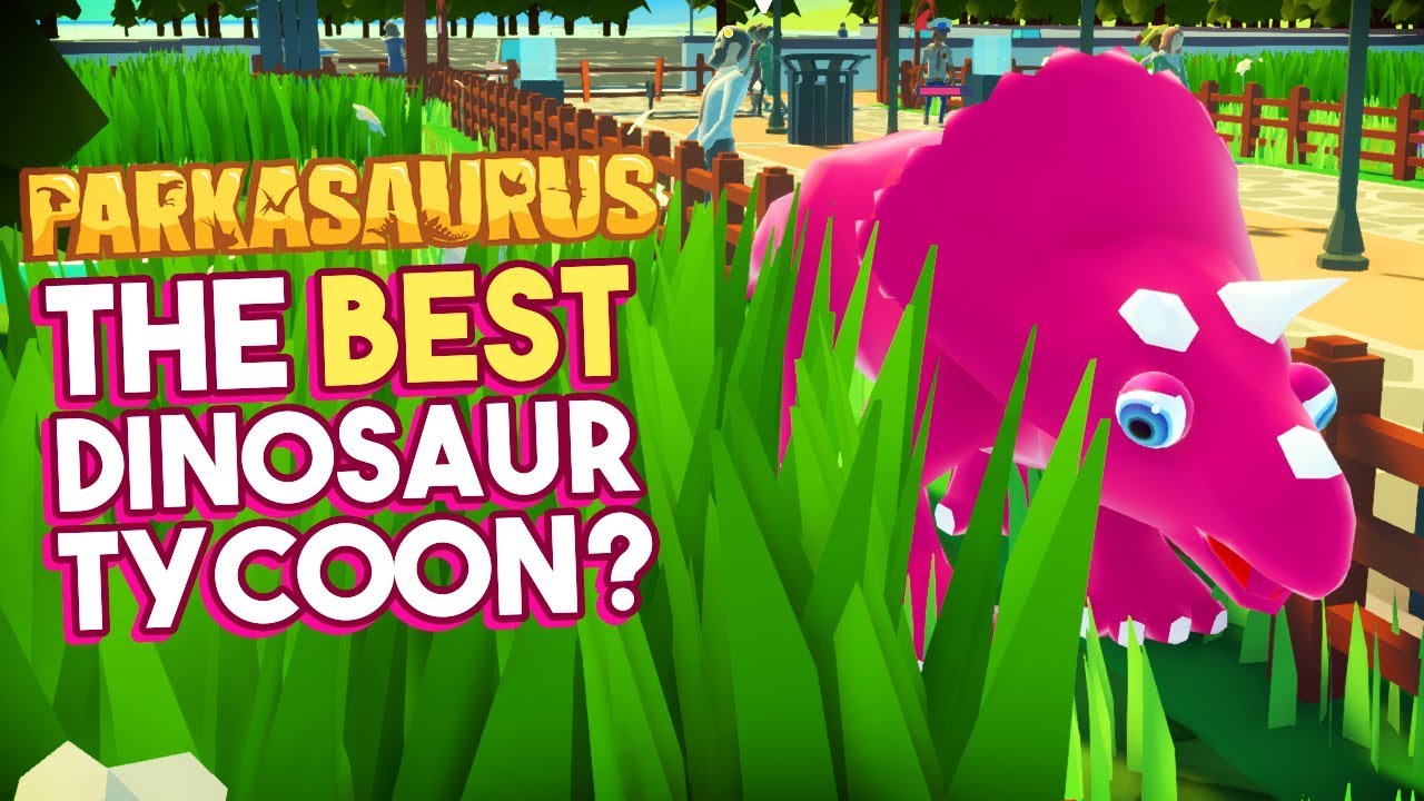Jurassic World: Evolution's COMPETITION?! | Parkasaurus (Dinosaur Park Builder Game)