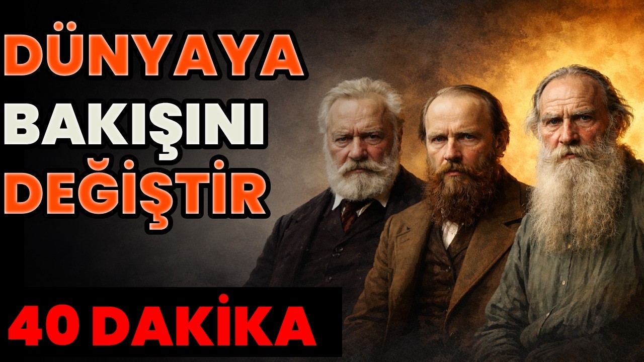 Usta Yazarların Seni Derindek Etkileyecek Fikirleri ‐ #tolstoy , #dostoyevski ,#victorhugo