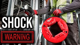 Milwaukee Tools NEW FISH TAPES ARE THE ELECTRICIAN INDUSTRIES BEST! (Shock Warning)