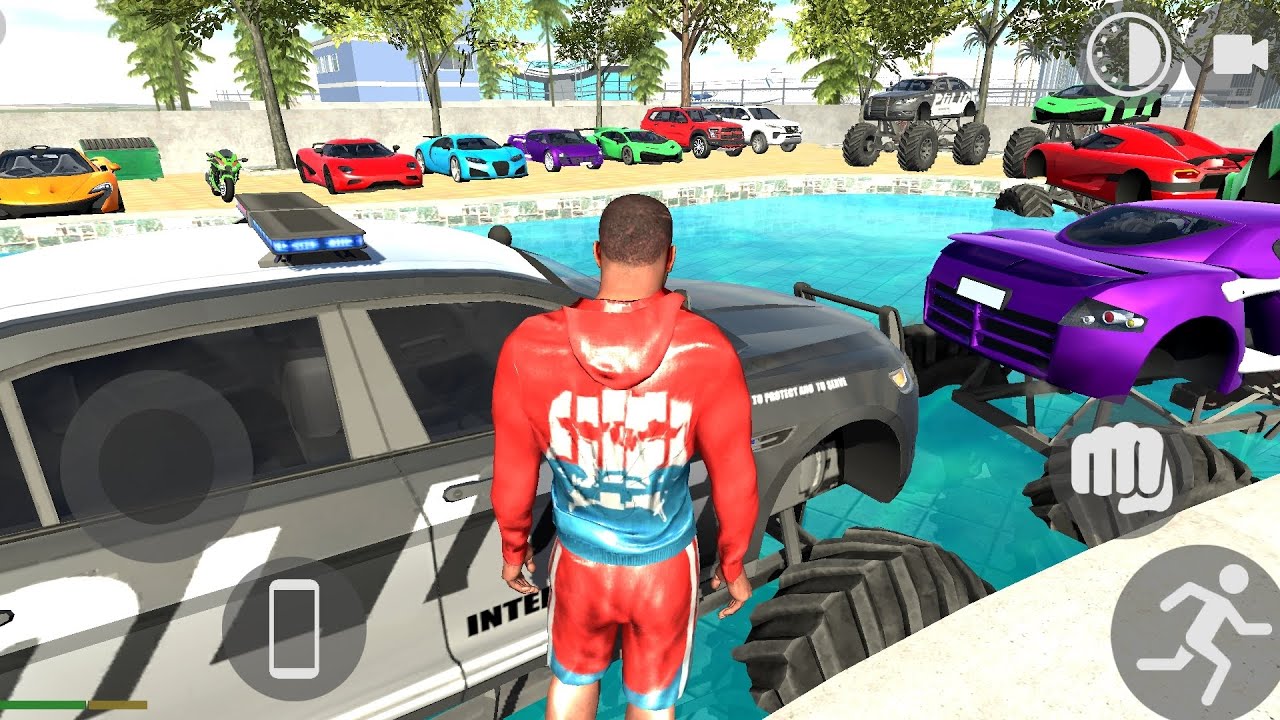 Indian 3d gaming#new cheat code thar#new fortuner# monish 3d world