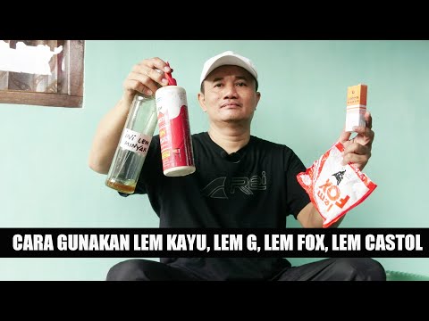 Cuma sekedar info tentang jenis-jenis Lem Kayu, khususnya lem kayu PVA/PVAC dan perbedaannya. Sediki. 