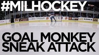 Goal Monkey Sneak Attack #MILHOCKEY